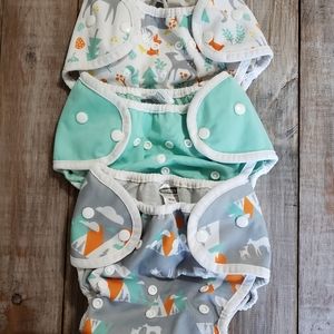 Thirsties Size Two Duo Wraps The Woodland Collection
